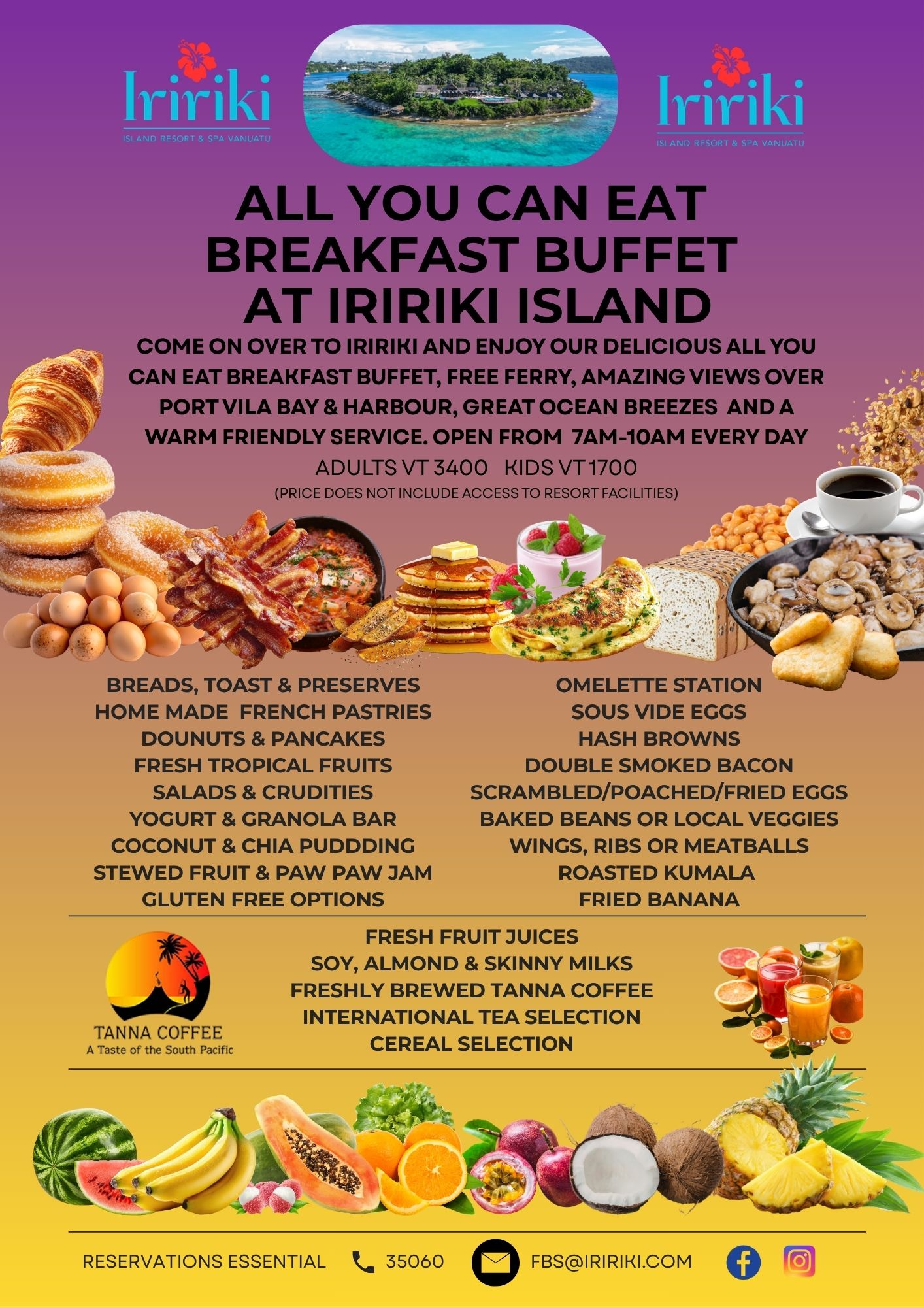 Breakfast Buffet Day Guests